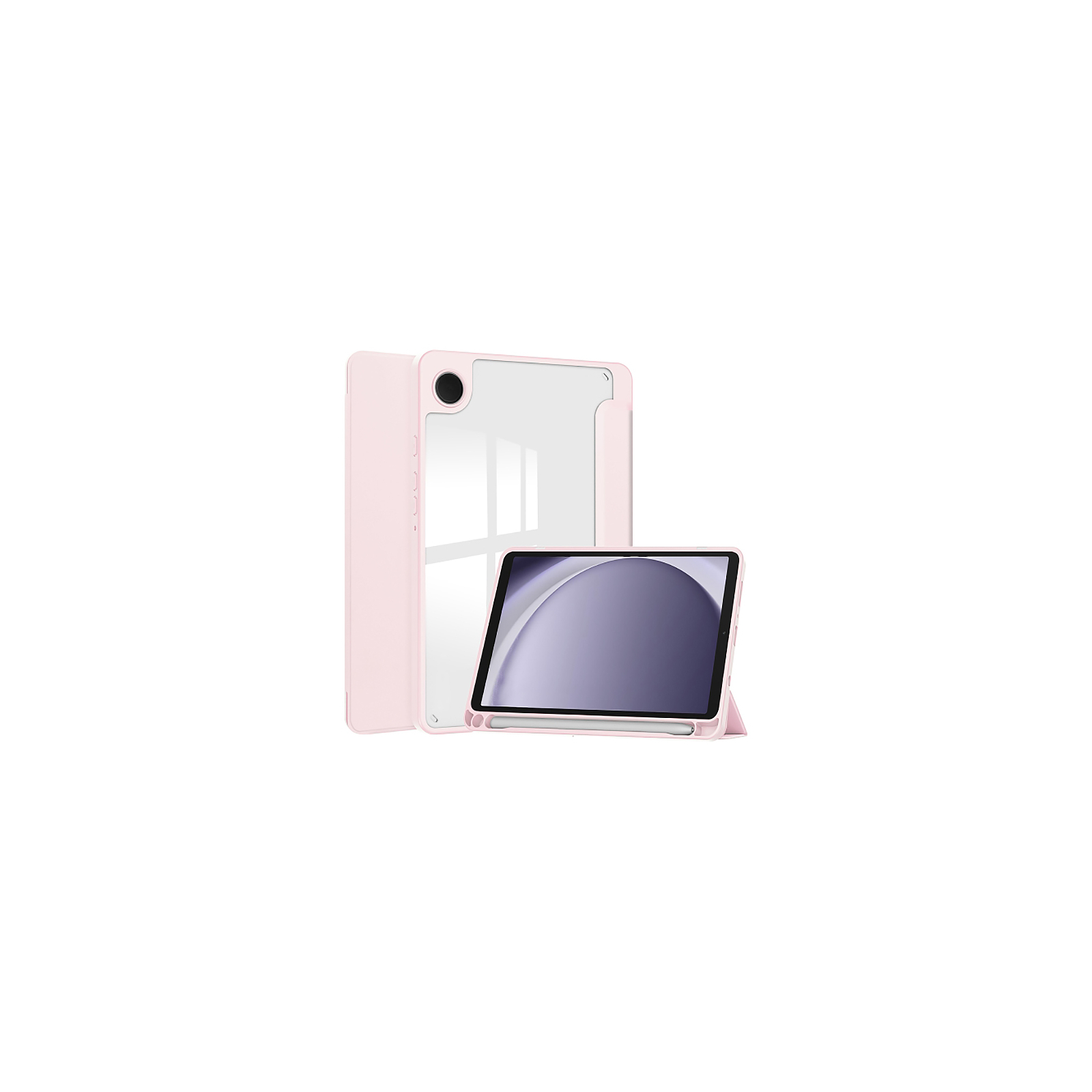 Чехол для планшета BeCover Soft Edge stylus holder Samsung Tab A9 SM-X115 8.7" Pink (710359) изображение 2