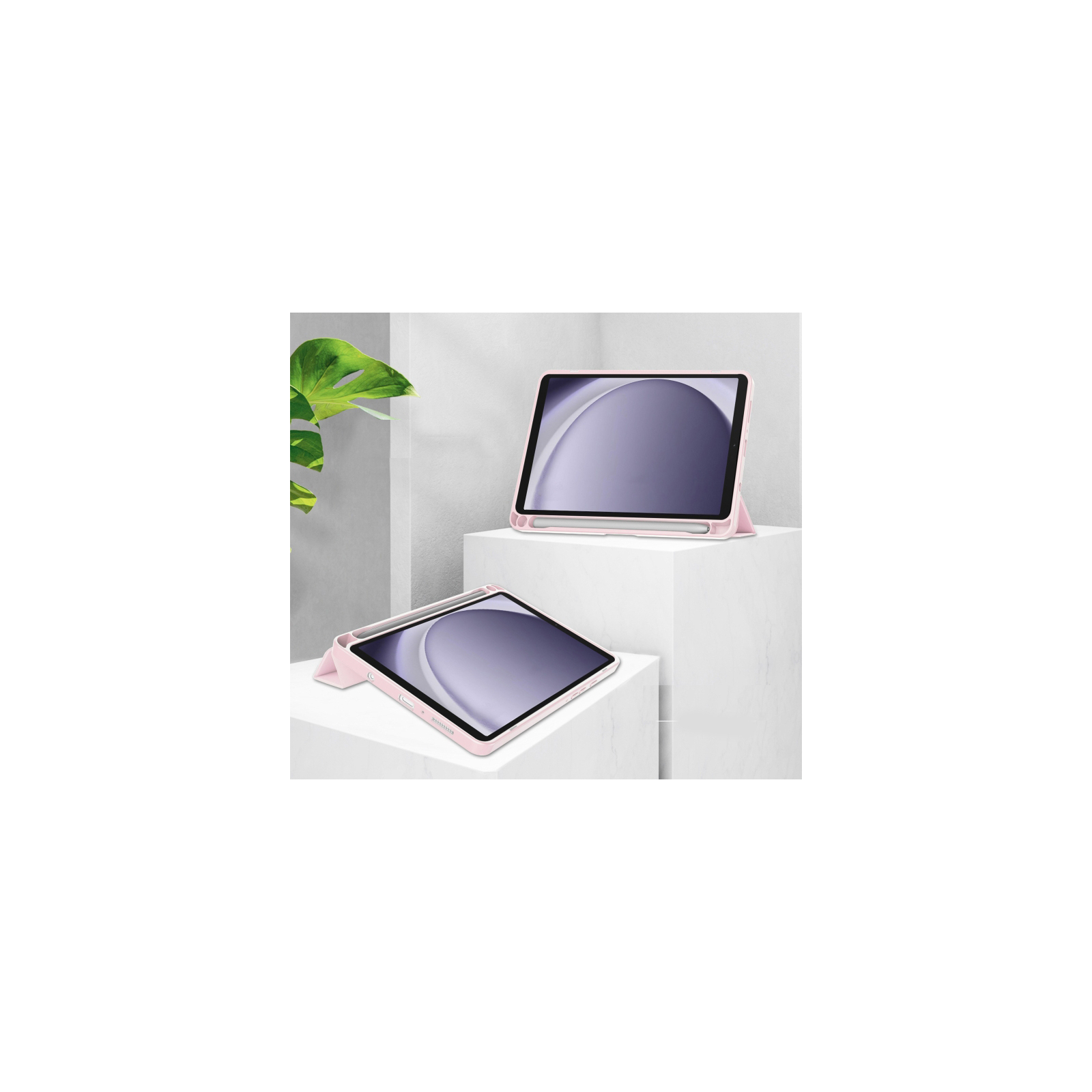 Чехол для планшета BeCover Soft Edge stylus holder Samsung Tab A9 SM-X115 8.7" Pink (710359) изображение 7