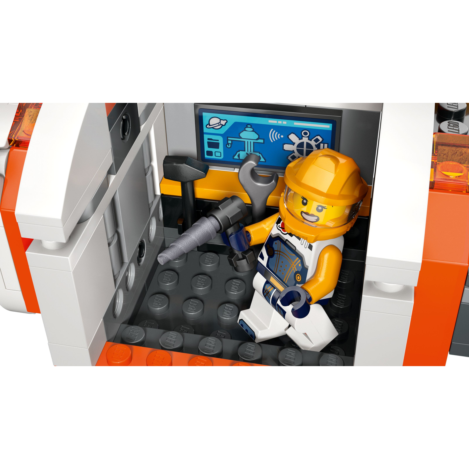 Конструктор LEGO City Модульная космическая станция 1097 деталей (60433) изображение 10