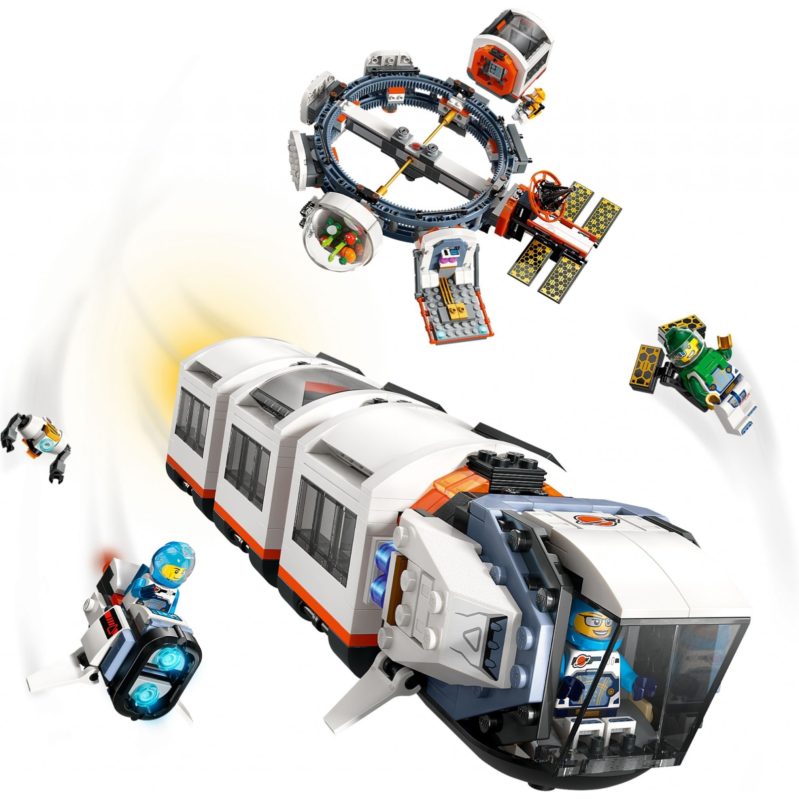 Конструктор LEGO City Модульная космическая станция 1097 деталей (60433) изображение 4