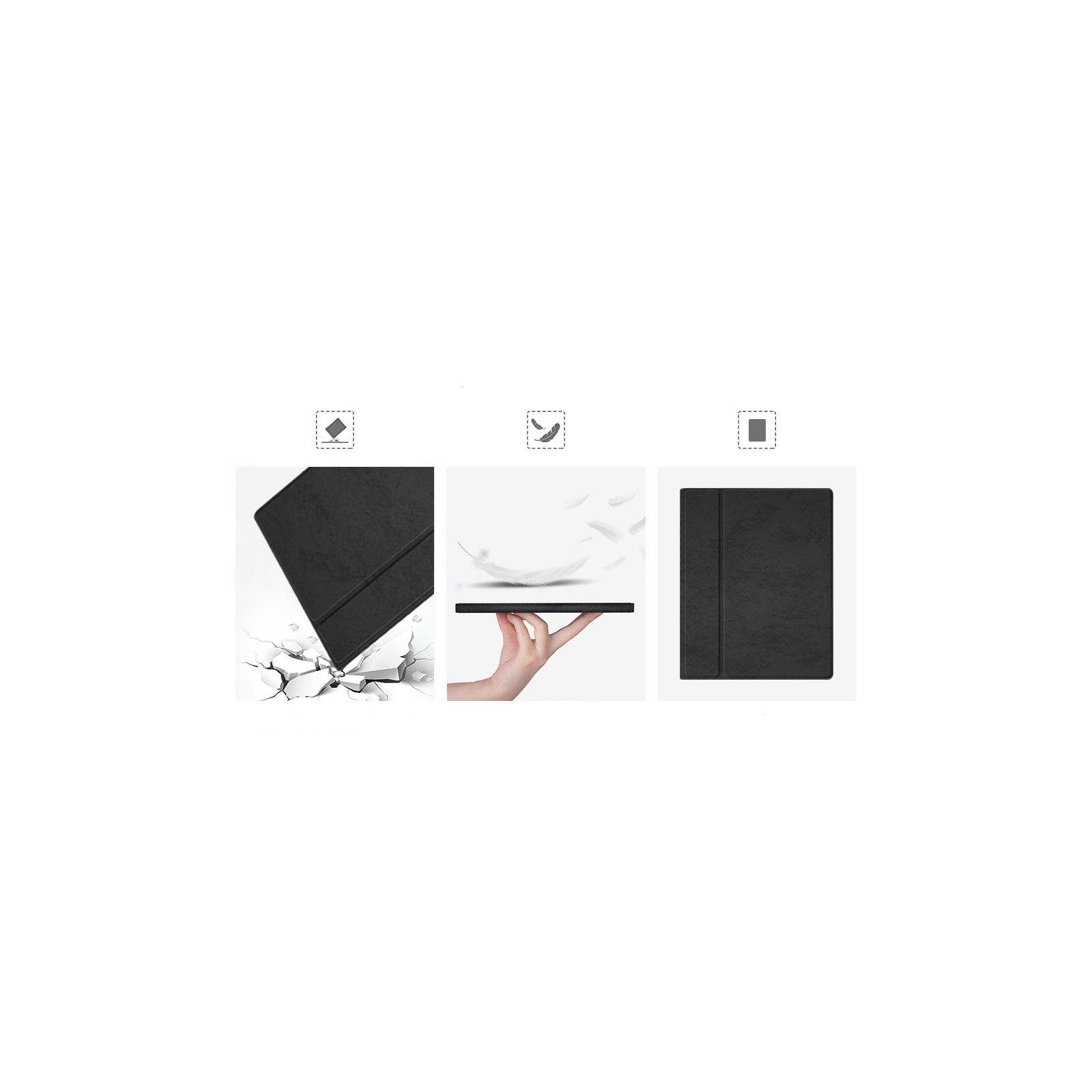 Чехол для электронной книги BeCover Magnetic Book-holder 360° PocketBook InkPad Lite (PB970) 9.7" Black (710070) изображение 6