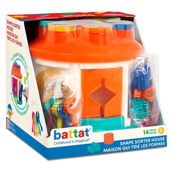 Развивающая игрушка Battat Lite сортер Умный домик 12 форм (BT4580Z) изображение 7