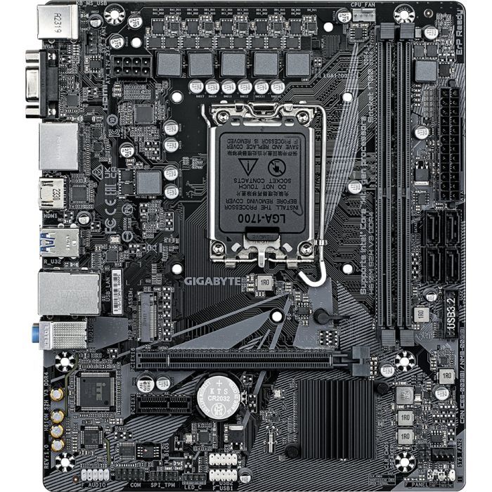 Материнская плата GIGABYTE H610M S2H V3 DDR4