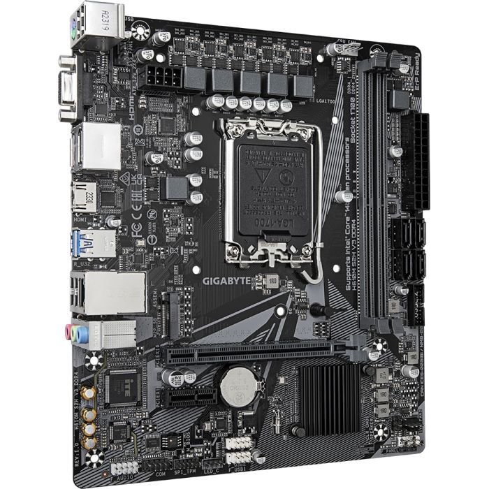 Материнская плата GIGABYTE H610M S2H V3 DDR4 изображение 2