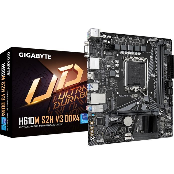 Материнская плата GIGABYTE H610M S2H V3 DDR4 изображение 5