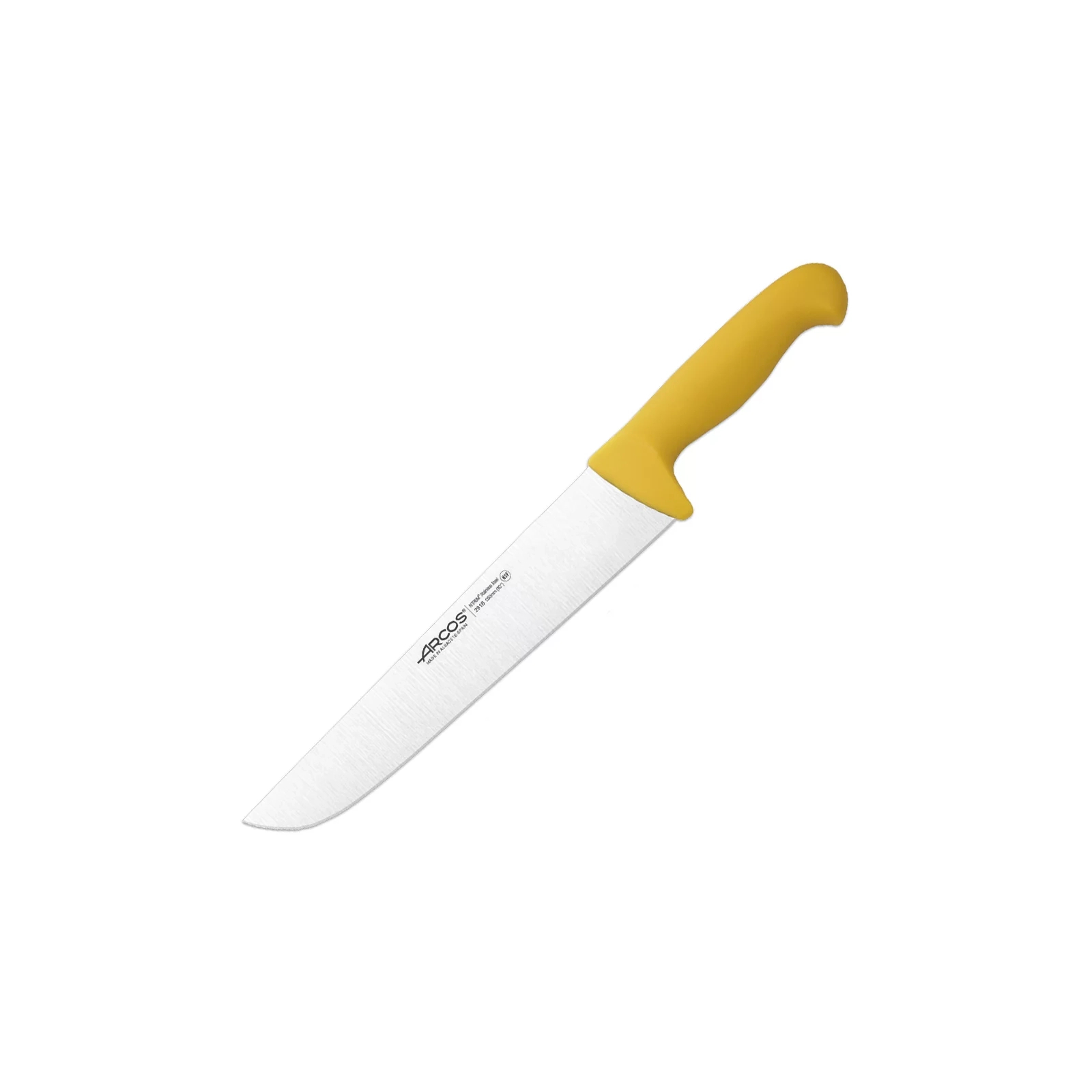 Кухонный нож Arcos серія "2900" для м'яса 250 мм Жовтий (291800)