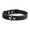 Нашийник для тварин Collar одинарний Ш 25 мм Д 38-50 см чорний (02191) зображення 2