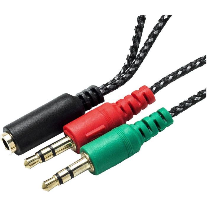 Переходник XoKo AC-007 2x3.5-мм jack(F) - 3.5-мм 4pin jack(M) (XOKO AC-007) изображение 2