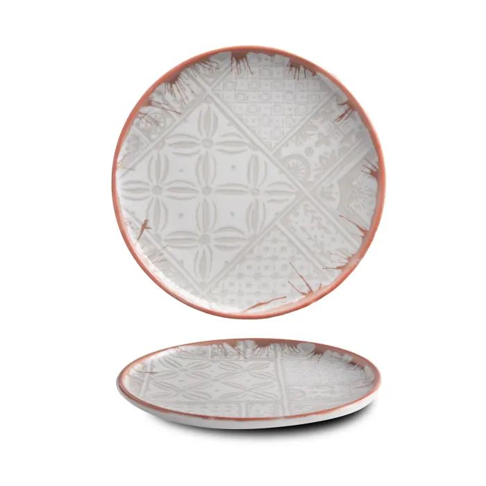 Тарелка G.Benedikt Optimo Mosaic Bold Red Rim 29 см (OPT2129-K0051)