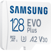 Карта пам'яті Samsung microSDXC 128GB C10 UHS-I R130MB/s Evo Plus + SD (MB-MC128KA/EU) зображення 4