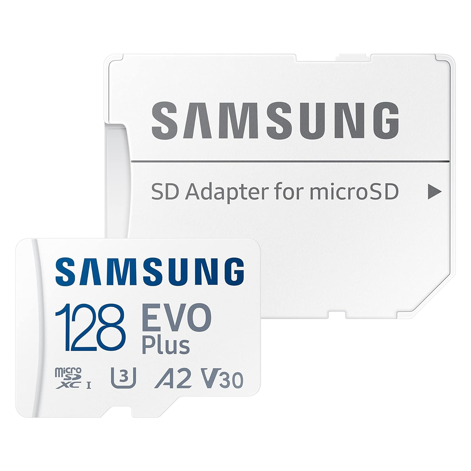 Карта памяти Samsung microSDXC 128GB C10 UHS-I R130MB/s Evo Plus + SD (MB-MC128KA/EU) изображение 5