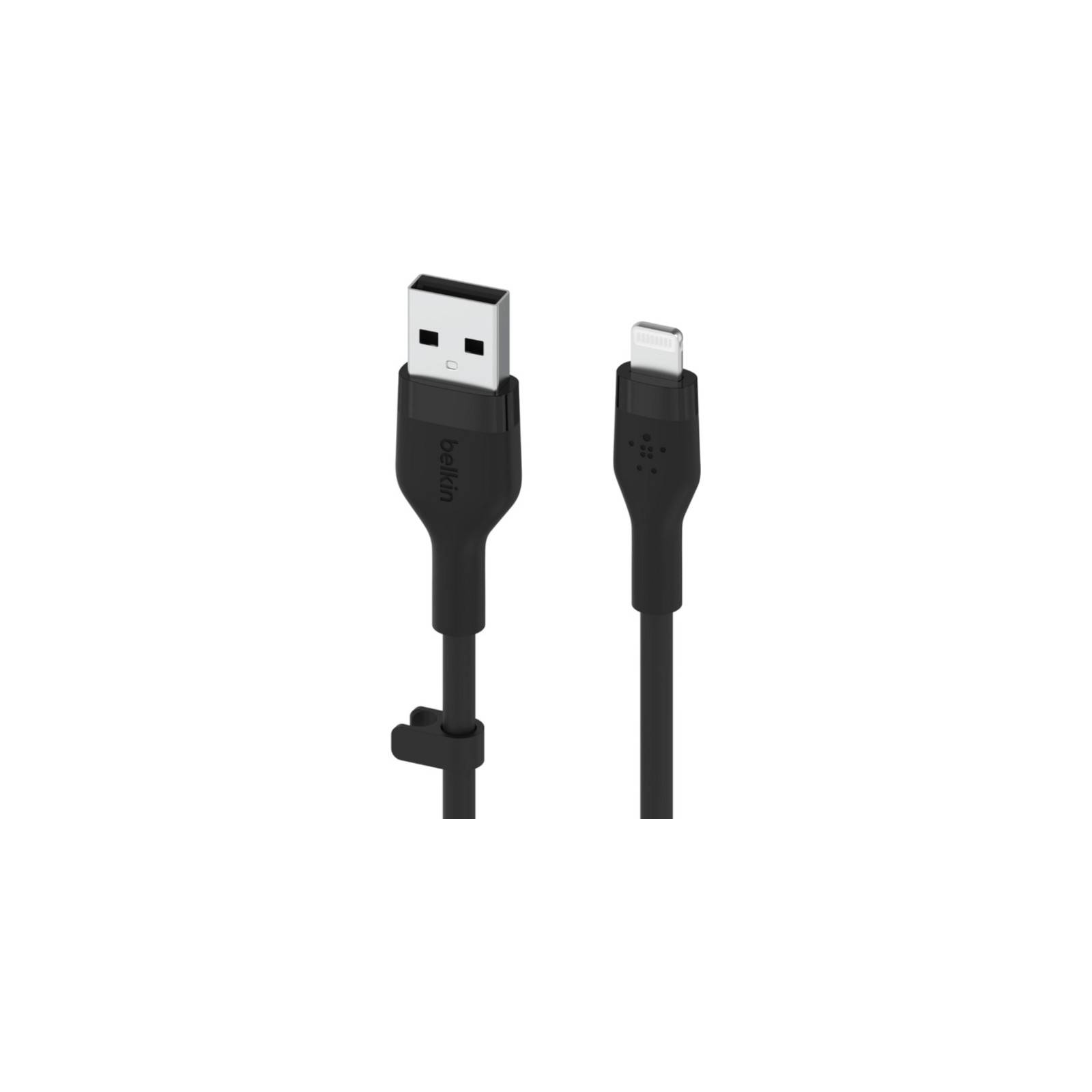 Дата кабель USB 2.0 AM to Lightning 2.0m Black Belkin (CAA008BT2MBK) зображення 2