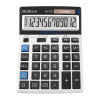 Photos - Calculator Brilliant Калькулятор  BS-7722 