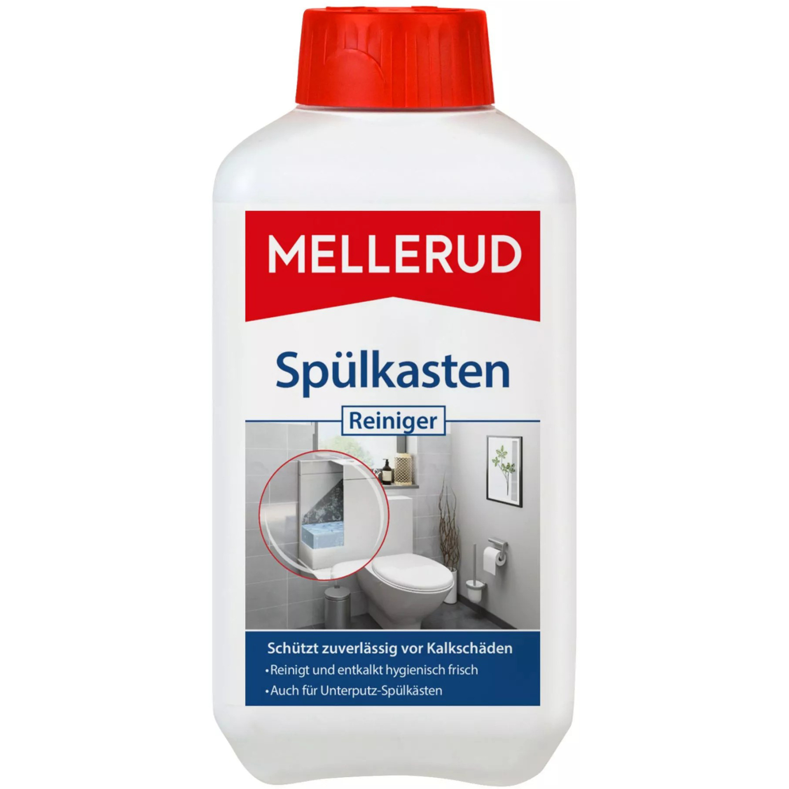 Жидкость для чистки ванн Mellerud Для чистки инсталляций и смывного бачка 500 мл (4004666002077)