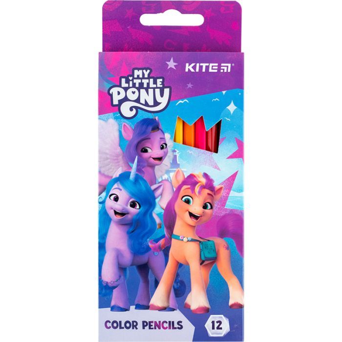 Олівці кольорові Kite My Little Pony 12 кольорів (LP24-051)