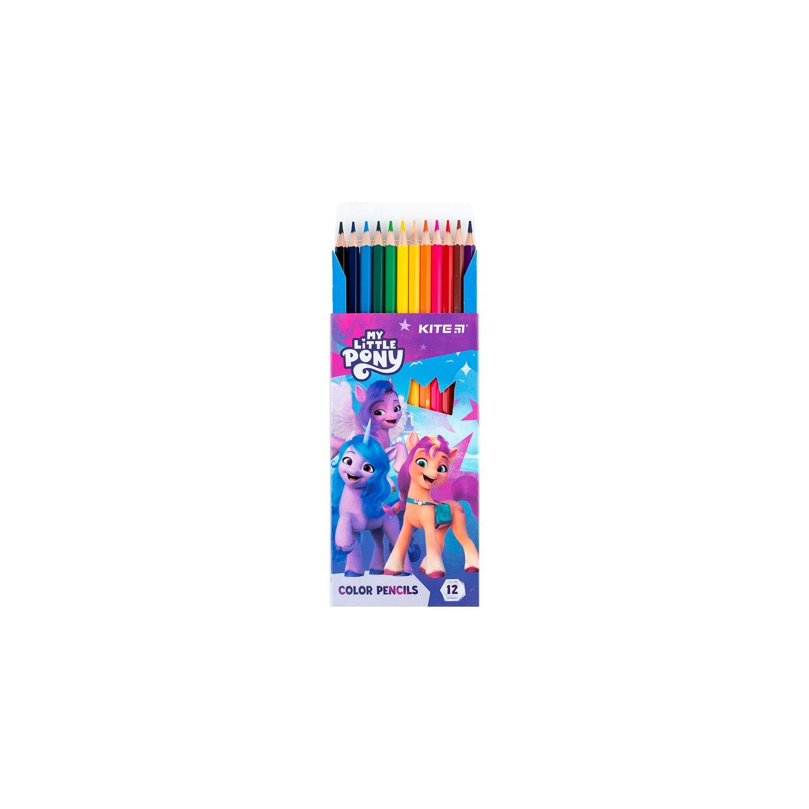 Карандаши цветные Kite My Little Pony 12 цветов (LP24-051) изображение 4