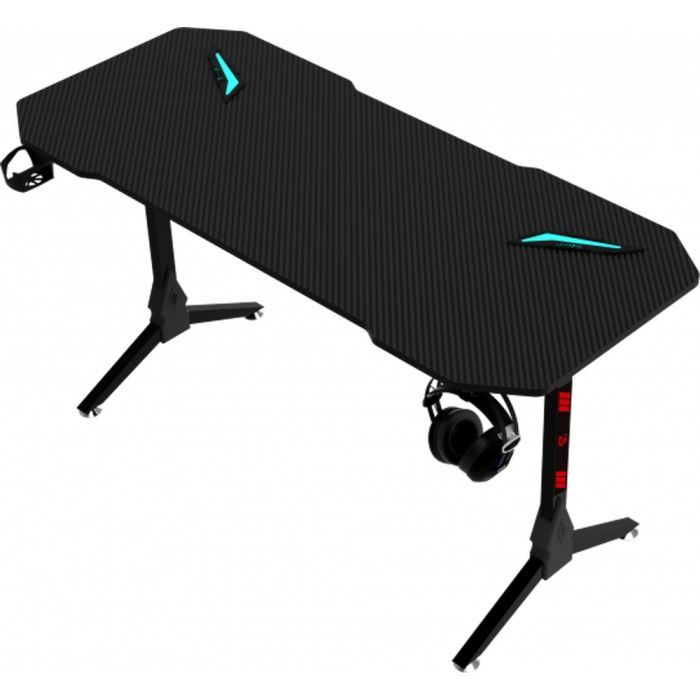 Компьютерный стол GT Racer T-1211 Black (T-1211 (120x60x73) Black) изображение 2