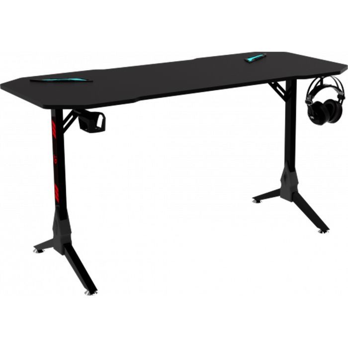 Компьютерный стол GT Racer T-1211 Black (T-1211 (120x60x73) Black) изображение 3