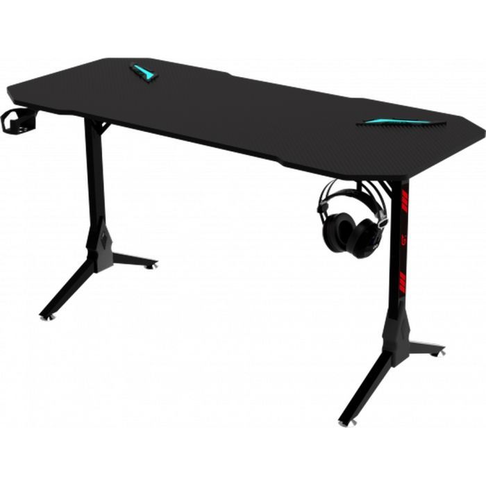 Компьютерный стол GT Racer T-1211 Black (T-1211 (120x60x73) Black) изображение 4