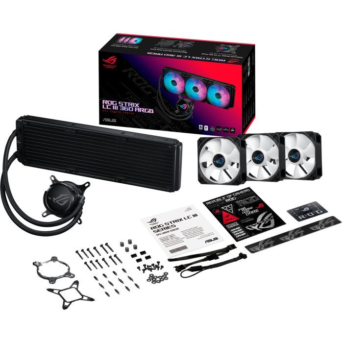 Система рідинного охолодження ASUS ROG Strix LC III 360 ARGB (90RC00T1-M0UAY0) зображення 11