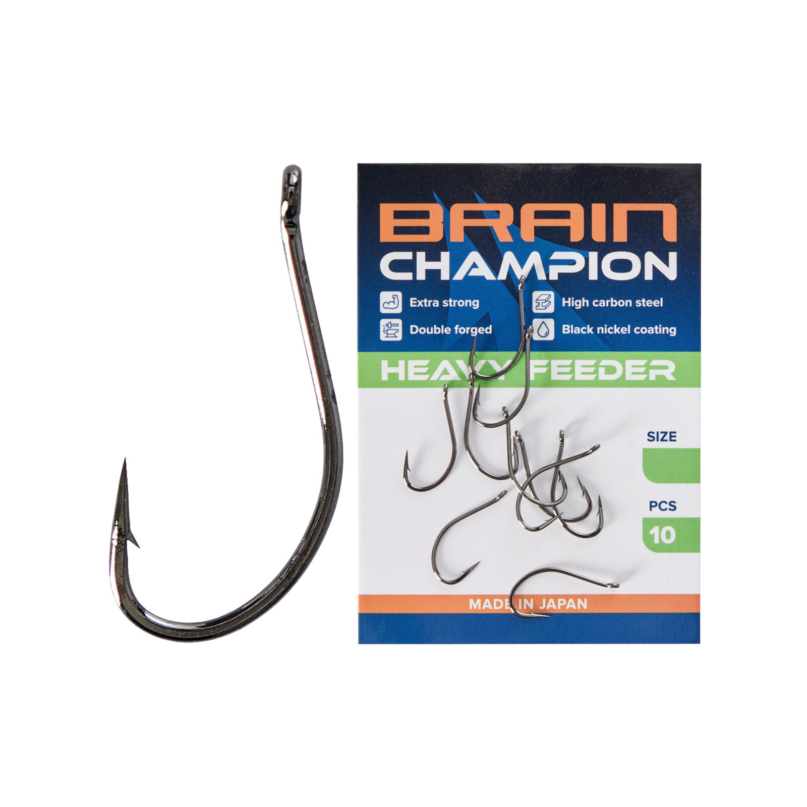 Гачок Brain fishing Champion Heavy Feeder 2 (10 шт/уп) (1858.54.57)
