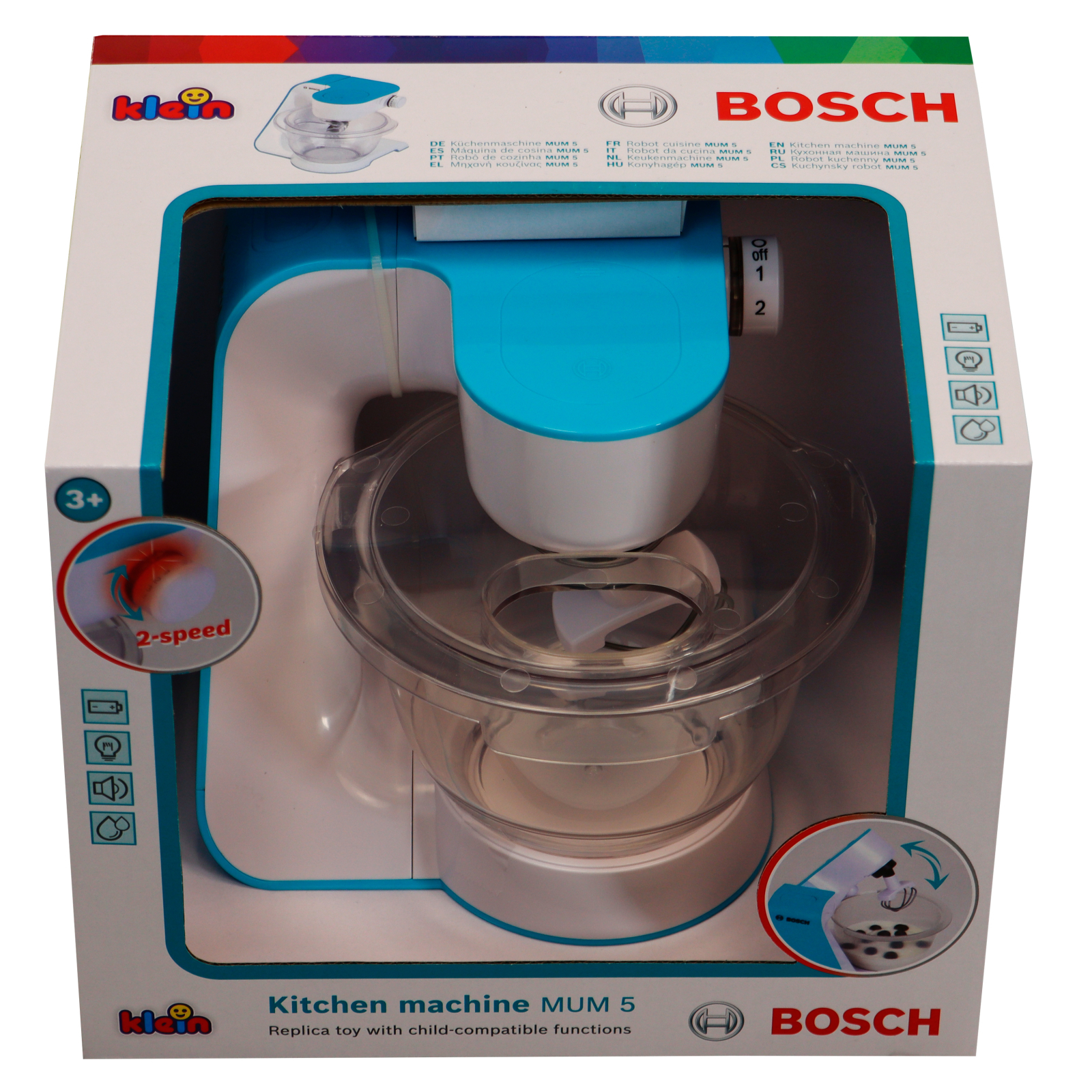 Ігровий набір Bosch Кухонний комбайн бірюзовий (9521) зображення 5