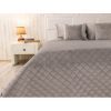 Покрывало Руно двустороннее декоративное Velour Grey ромб 150х220 см (360.55_Grey ромб) изображение 4