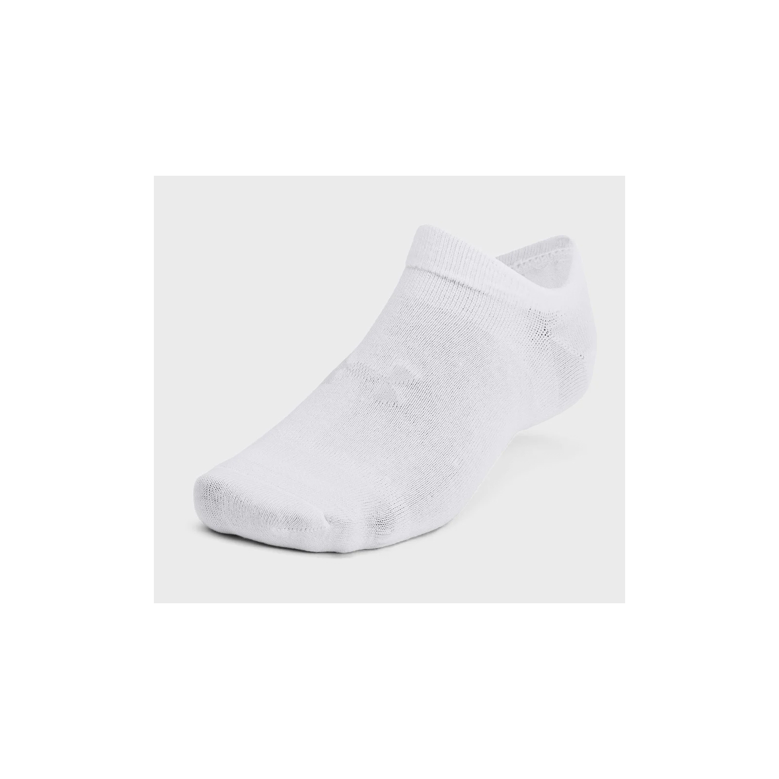 Шкарпетки Under Armour 1382611-100 Essential No Show 6 пар білий MD (196885583667) зображення 3