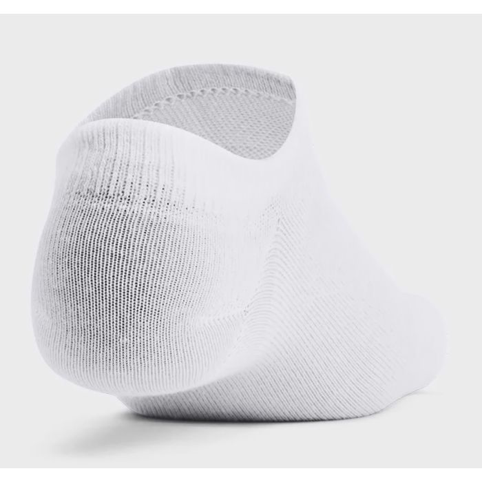 Носки Under Armour 1382611-001 Essential No Show 6 пар чорний MD (196885585142) изображение 4