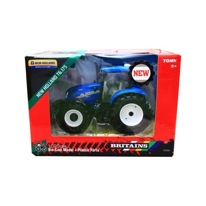 Спецтехніка Britains Трактор New Holland T6.180, 1:32 (43356) зображення 5