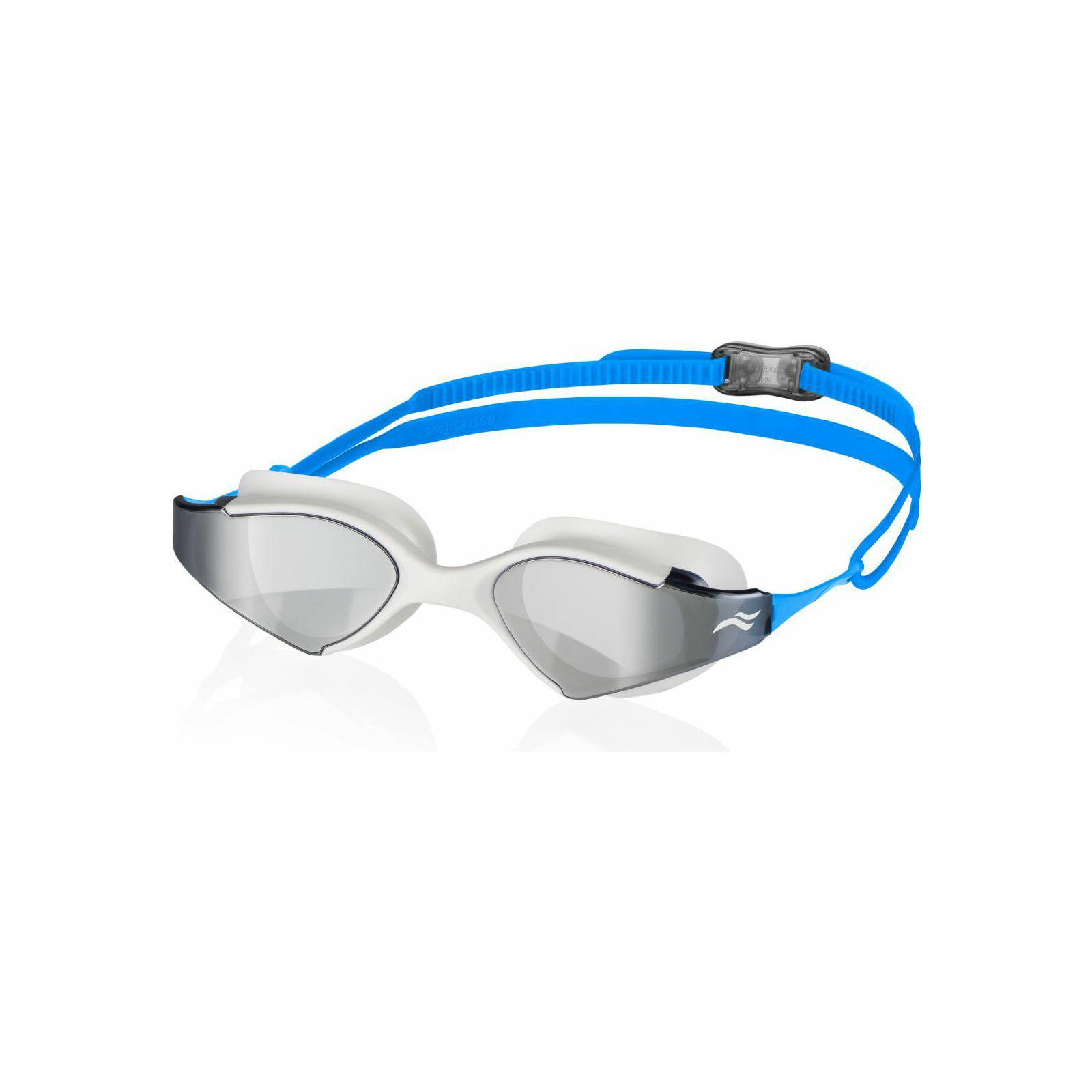 Очки для плавания Aqua Speed Blade Mirror 060-51 6139 білий, блакитний OSFM (5908217661395)
