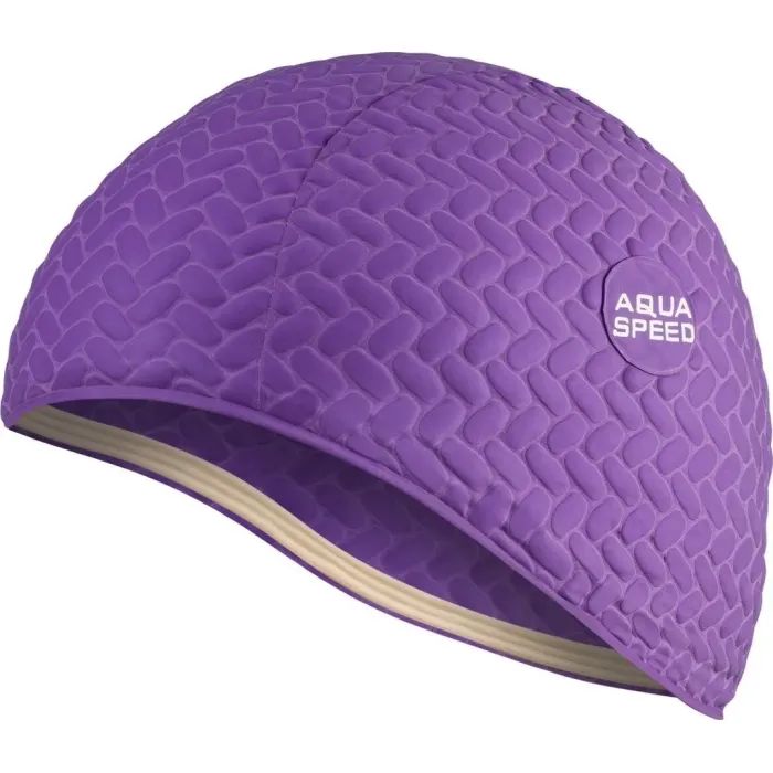 Шапка для плавання Aqua Speed Bombastic Tic-Tac 5719 117-09 фіолетовий Уні OSFM (5908217657190)