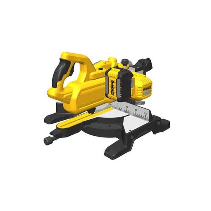 Торцовочная пила DeWALT 54В XR FLEXVOLT Li-Ion, 216х30 мм, XPS, 15 кг, 2x6Ah, TSTAK (DCS777T2) изображение 3