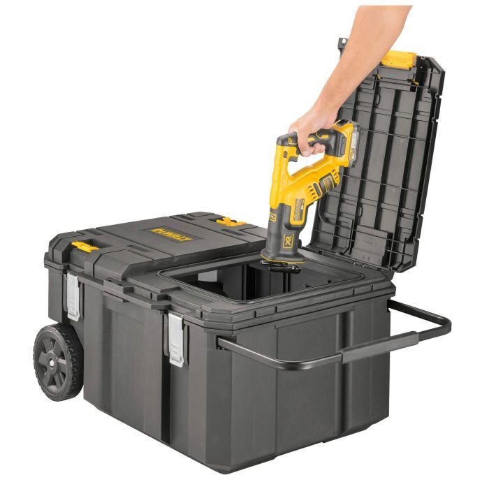 Ящик для инструментов DeWALT TSTAK JOB CHEST, модульный на колесах, 775х565х405 (DWST17871-1) изображение 4
