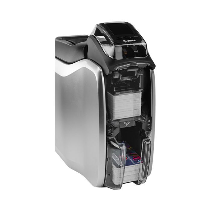 Принтер пластиковых карт Zebra ZC300, Single Sided, USB, Ethernet, CardStudio, 200 cards, YMCKO ribbon (ZC31-000CQ00EM00) изображение 6