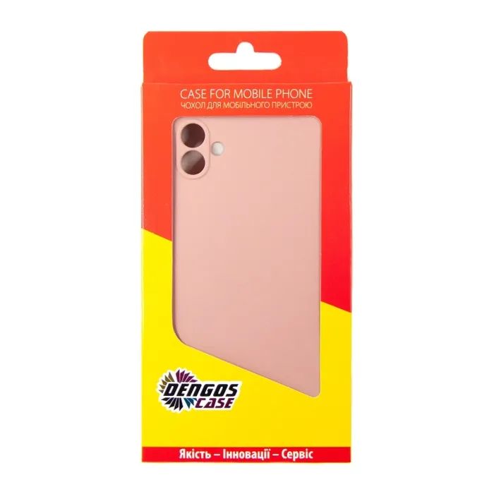 Чехол для мобильного телефона Dengos Samsung Galaxy A04 Case + Glass (Pink) (DG-KM-74) изображение 3