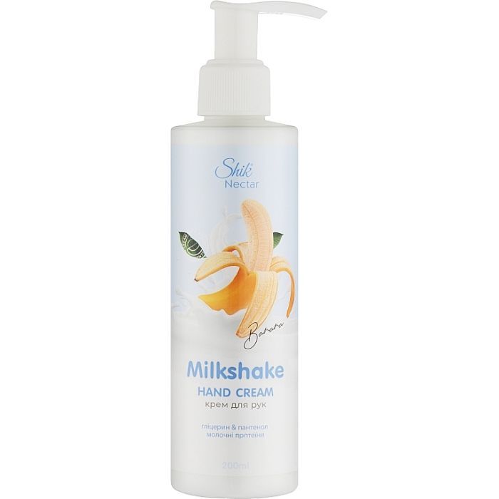 Крем для рук Shik Nectar Milkshake С ароматом банана 200 мл (4823107605437)