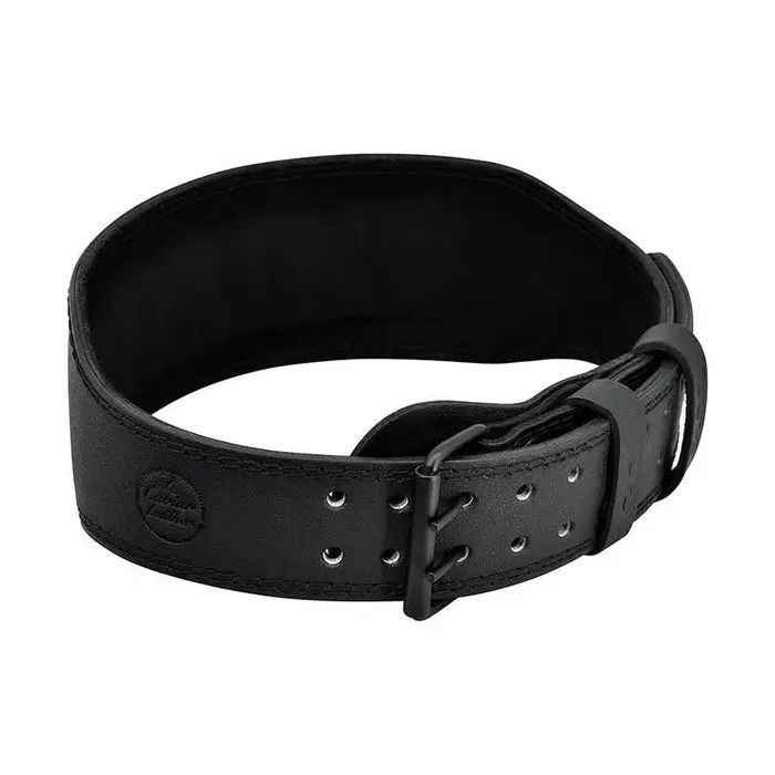 Атлетичний пояс RDX 4 шкіряний Full Black L (WBS-4FB-L) зображення 3