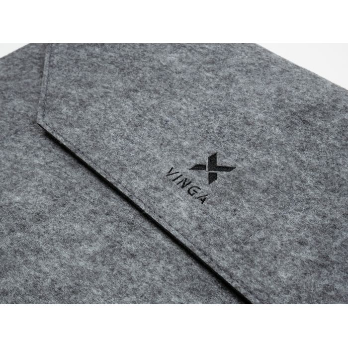 Чехол для ноутбука Vinga 15.6" NSF150 Envelope Gray (NSF150EGY) изображение 8