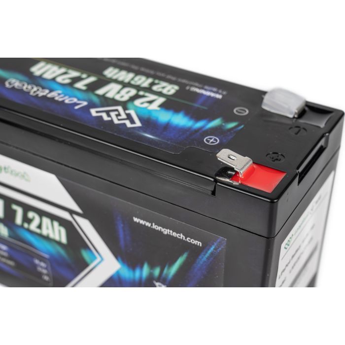 Батарея LiFePo4 Longttech LiFePO4 12.8V - 7.2Ah (LAR1207-LT7-R26) зображення 7