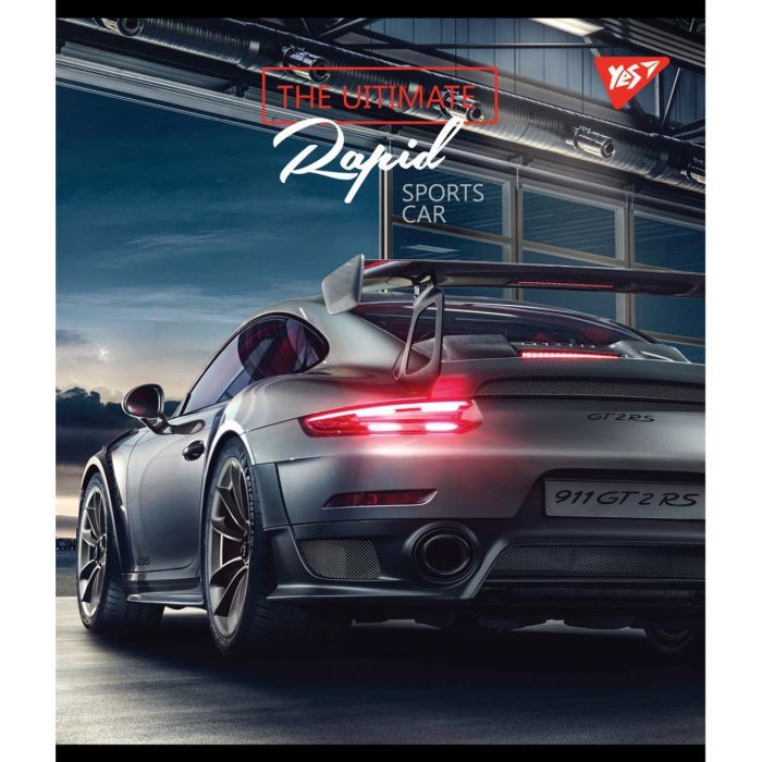 Тетрадь Yes А5 Rapid Drive 12 листов линия (765173) изображение 2