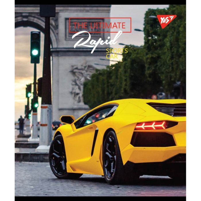Тетрадь Yes А5 Rapid Drive 12 листов линия (765173) изображение 3