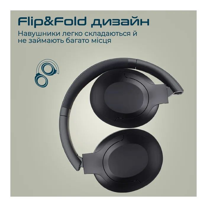 Наушники Promate Concord ANC Black (concord.black) изображение 5