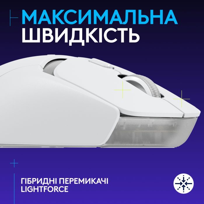 Мышка Logitech G309 Lightspeed Wireless/Bluetooth Black (910-007199) изображение 2