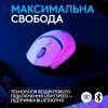 Мышка Logitech G309 Lightspeed Wireless/Bluetooth White (910-007207) изображение 3