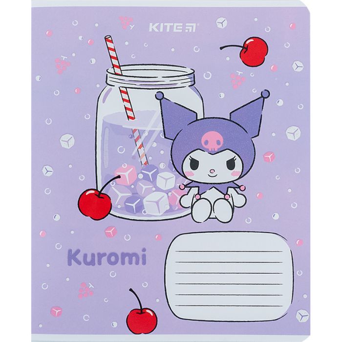 Зошит Kite Kuromi 12 аркушів, лінія (HK24-234) зображення 6