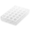 Форма для шоколада Silikomart Bolla-p 40х25 h14 мм 24 шт (CH010)