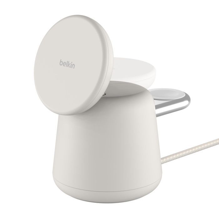Зарядное устройство Belkin 2in1 MagSafe iPhone/Watch/AirPods Sand Mass (WIZ020VFH37) изображение 6