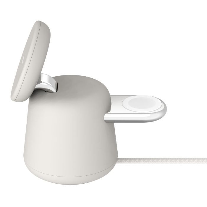 Зарядное устройство Belkin 2in1 MagSafe iPhone/Watch/AirPods Sand Mass (WIZ020VFH37) изображение 7