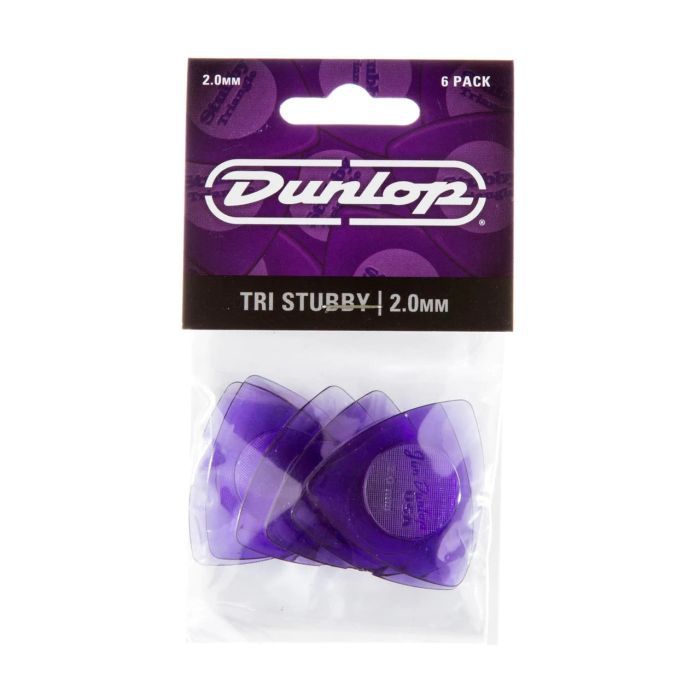 Медиатор Jim Dunlop Tri Stubby Pick 3.00mm 6 шт. (473P3.0) изображение 3